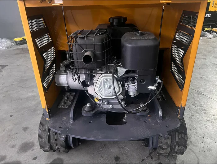 1-Ton Mini Excavator with 13.5 HP Gas Engine, Hydraulic Thumb & Side-Swing Boom - Image 8