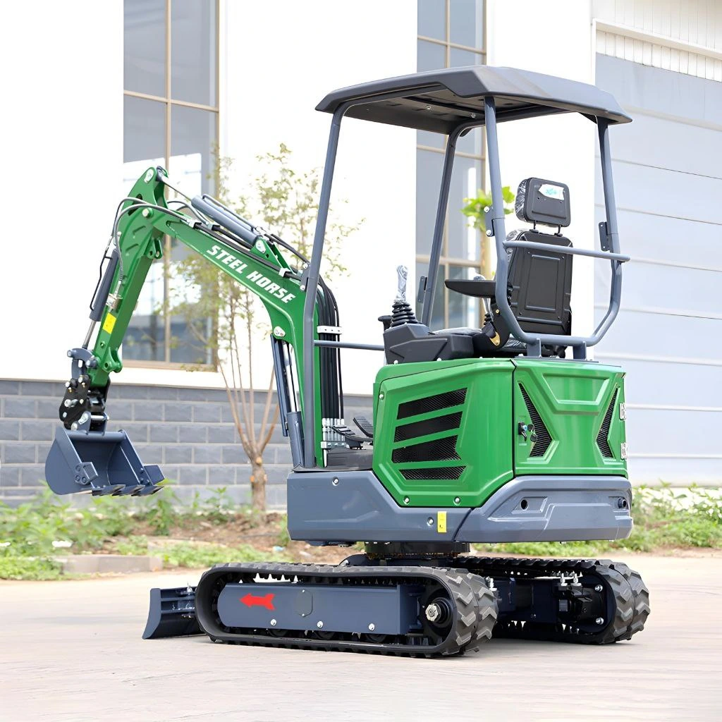 1-Ton Mini Excavator with Pilot Controls 3
