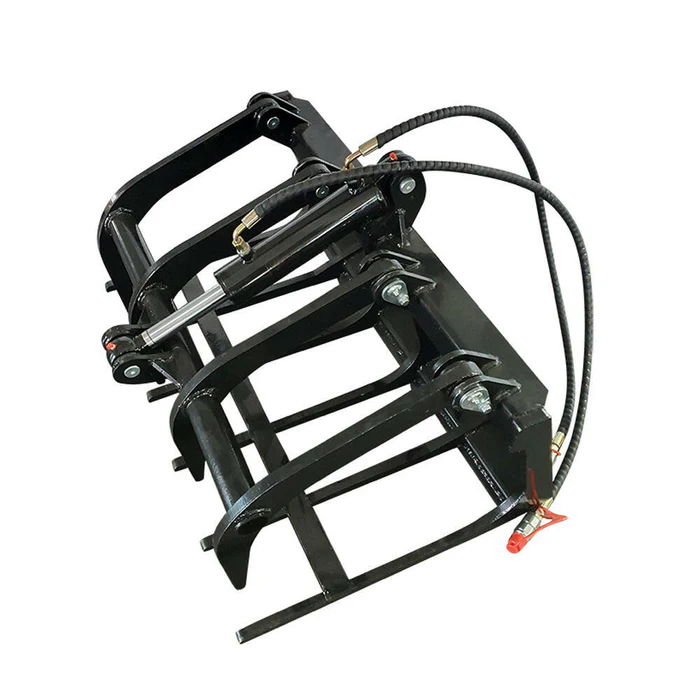 39" Hydraulic Grapple Mini Skid Steer Wood Grabber - Image 2