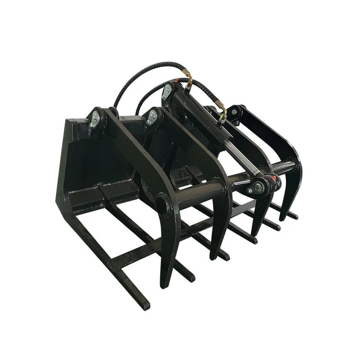 39" Hydraulic Grapple Mini Skid Steer Wood Grabber - Image 8