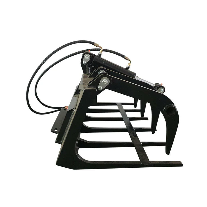 39" Hydraulic Grapple Mini Skid Steer Wood Grabber - Image 7