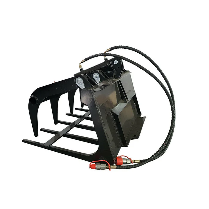 39" Hydraulic Grapple Mini Skid Steer Wood Grabber - Image 6