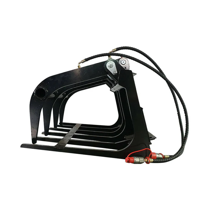 39" Hydraulic Grapple Mini Skid Steer Wood Grabber - Image 5