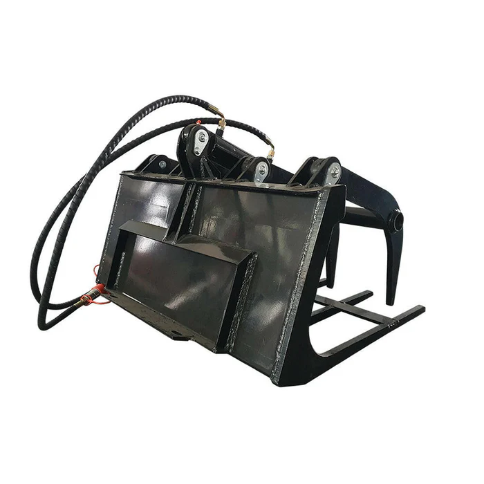 39" Hydraulic Grapple Mini Skid Steer Wood Grabber - Image 4