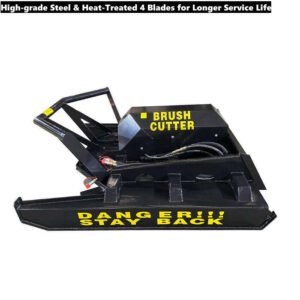 72 '' Heavy Duty Skid Steer Brush Cutter, 4 blade