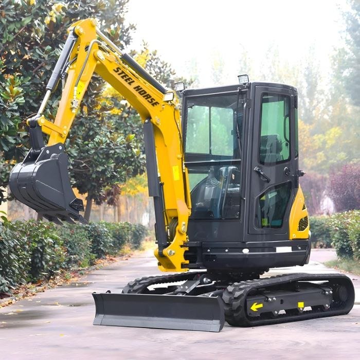 2.8-Ton Mini Excavator with Yanmar Diesel Engine & Hydraulic Thumb - Image 6